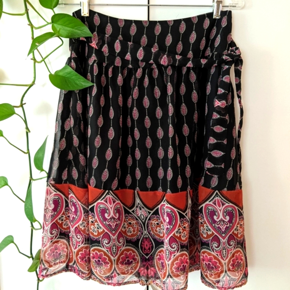 Flowy bohemian skirt, H&M, size 6